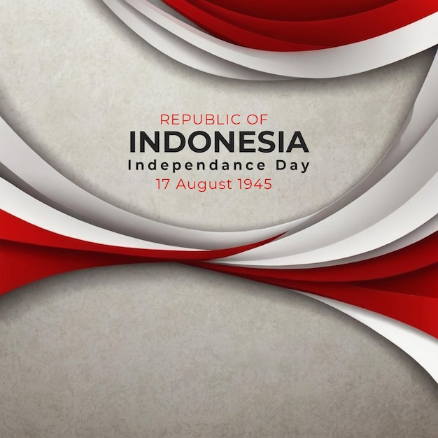 PSD 17 august indonesia independence day background