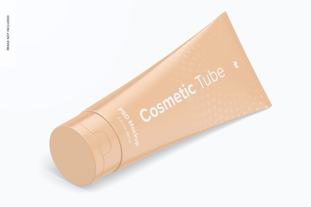 180 ml Cosmetic Tube Mockup