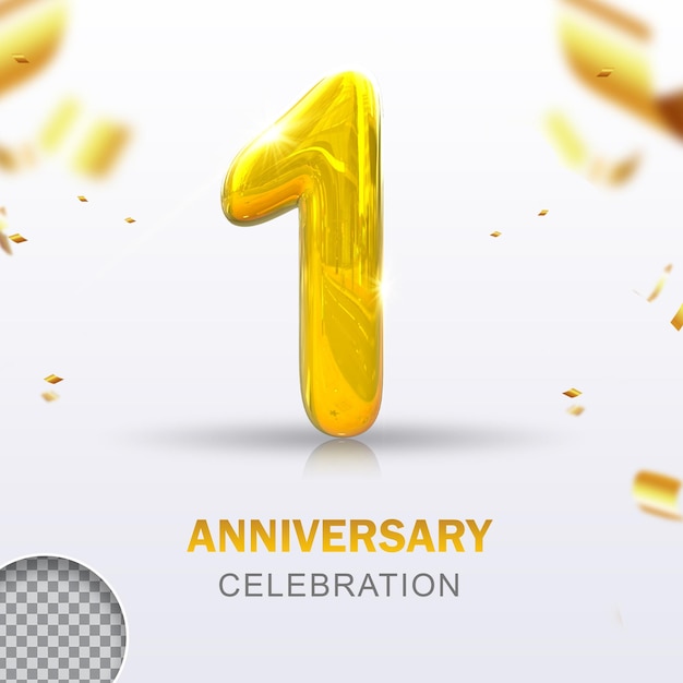 1st Anniversary Celebration 3d