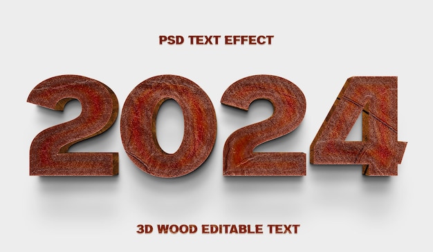 2024 Text Style Effect PSD