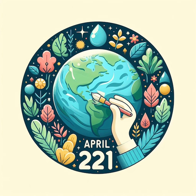 PSD 22 april earth day international post design