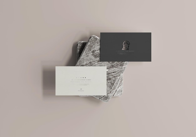 3.5x2 Business Card Mockup