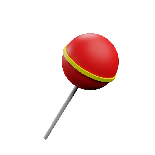 3 D illustration of Lollipop