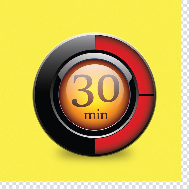 PSD 30 minute timer icon