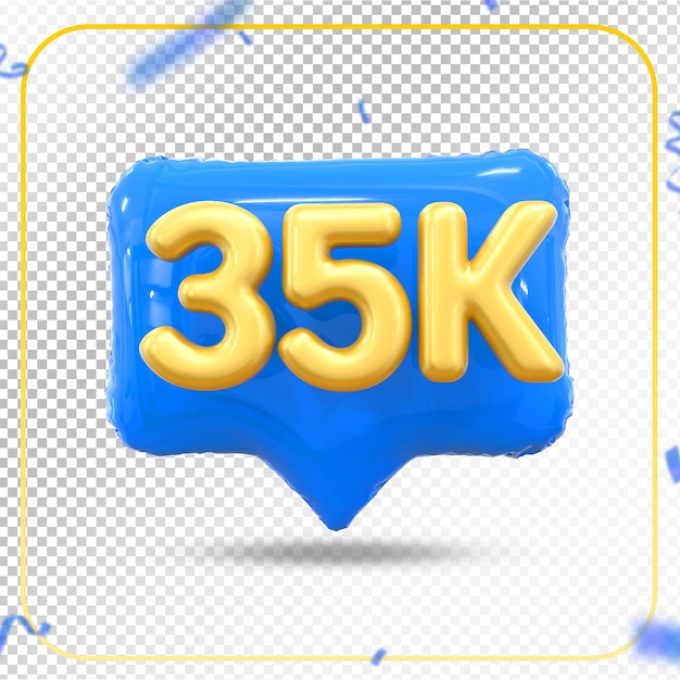 35K Follow Number