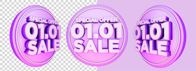 3d 0101 special offer logo