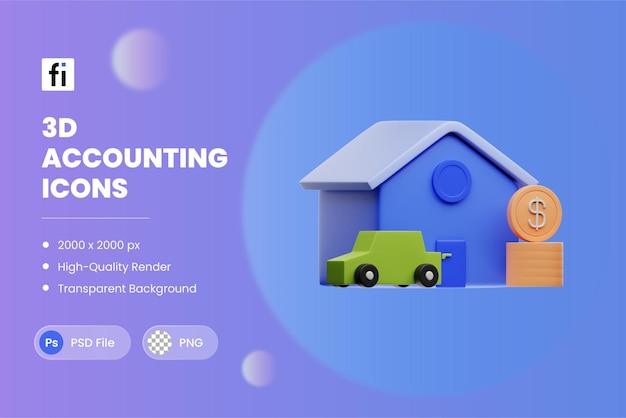 3D Accounting Assets