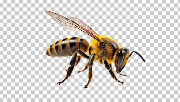 3d Bee PNGTransparent