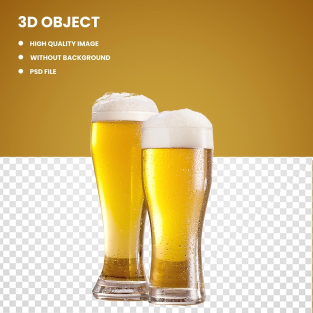 3d Beer bottle Wine