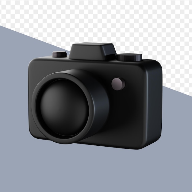 3d Black Camera