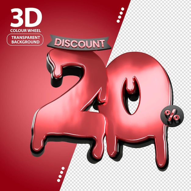 3d black halloween sales discount price tag for composition 20 percent amazing for product promo