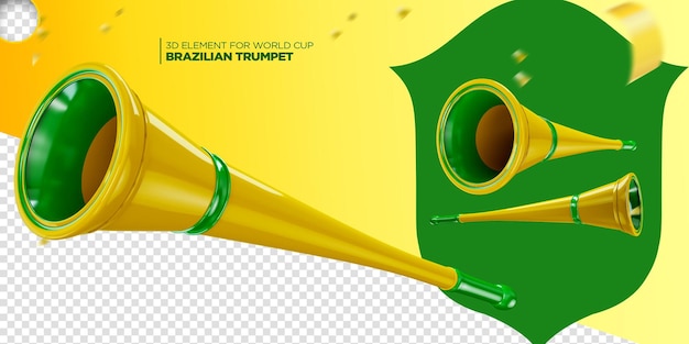 3d Brazilian trumpet world cup for compositions