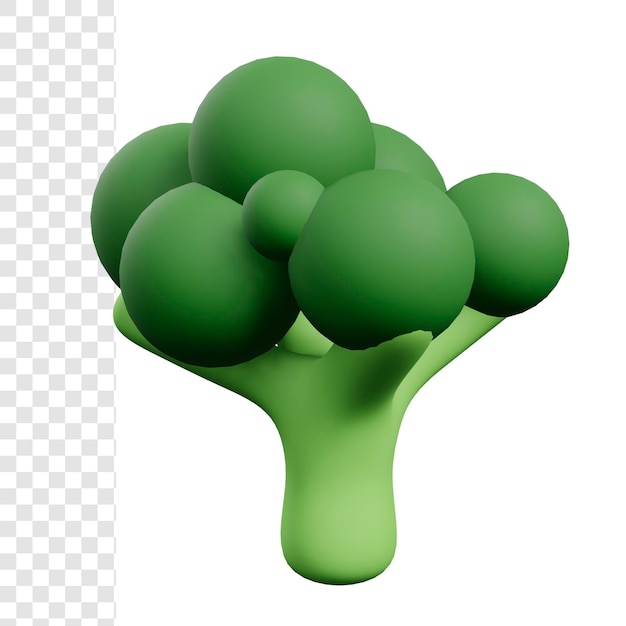 3d Broccoli