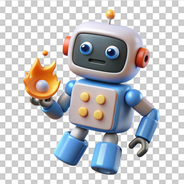 3D Broken bot isolated on white background Chatbot and online support concept Can be used for many purposes Trendy and modern vector in 3d style