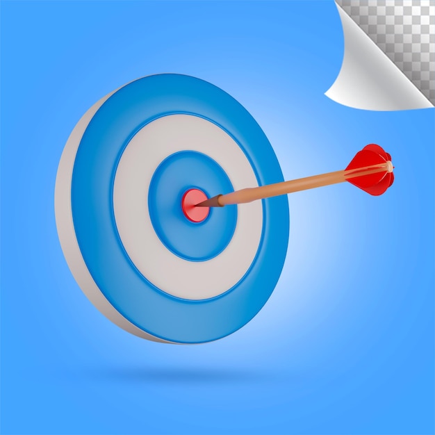 3d business target rendering