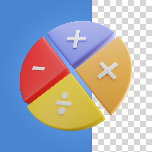 3d calculation icon