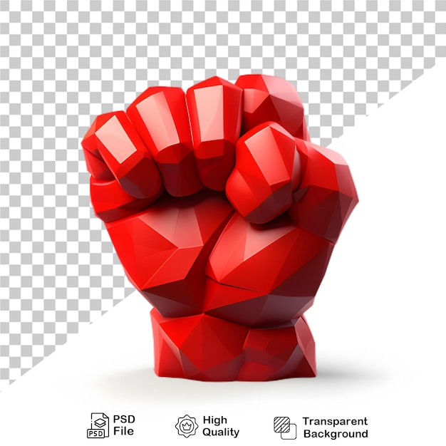 3d cartoon hand sign isolated on transparent background png file