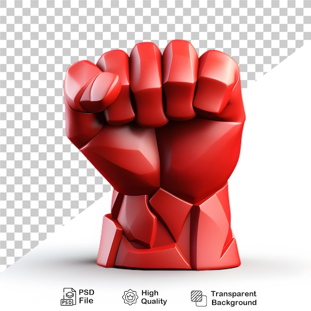 3d cartoon hand sign isolated on transparent background png file