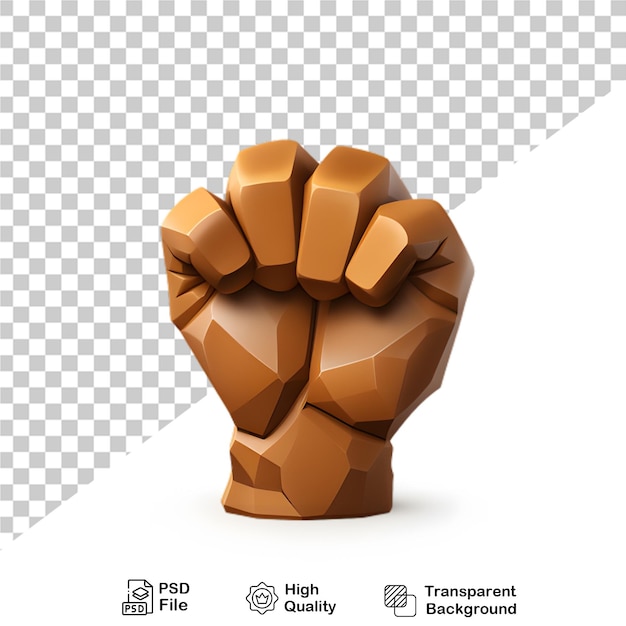 3d cartoon hand sign isolated on transparent background png file