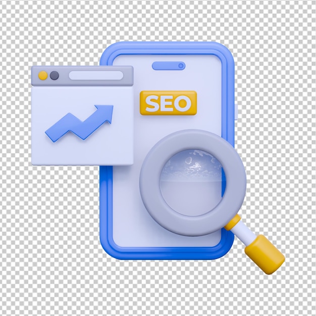 3D CEO Analysis Icon