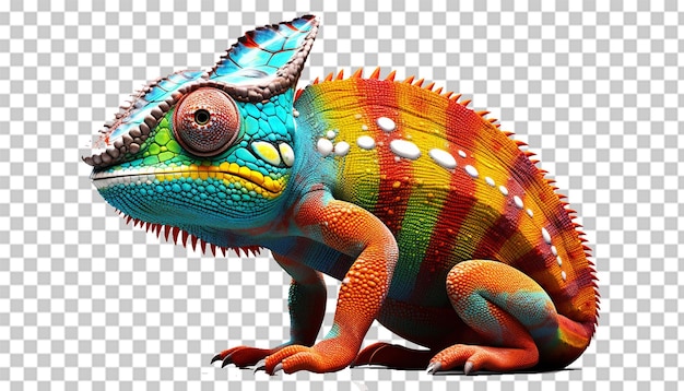 3d Chameleon PNGTransparent