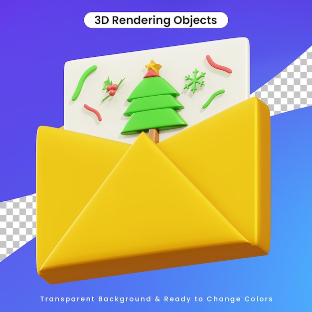 3D Christmas Letter