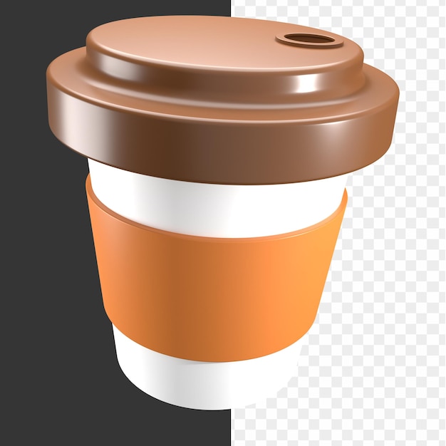 3D Coffee Shop Icon