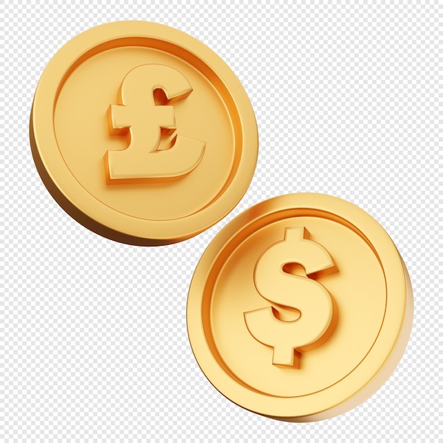 3d coin gold exchange from poundsterling to dollar