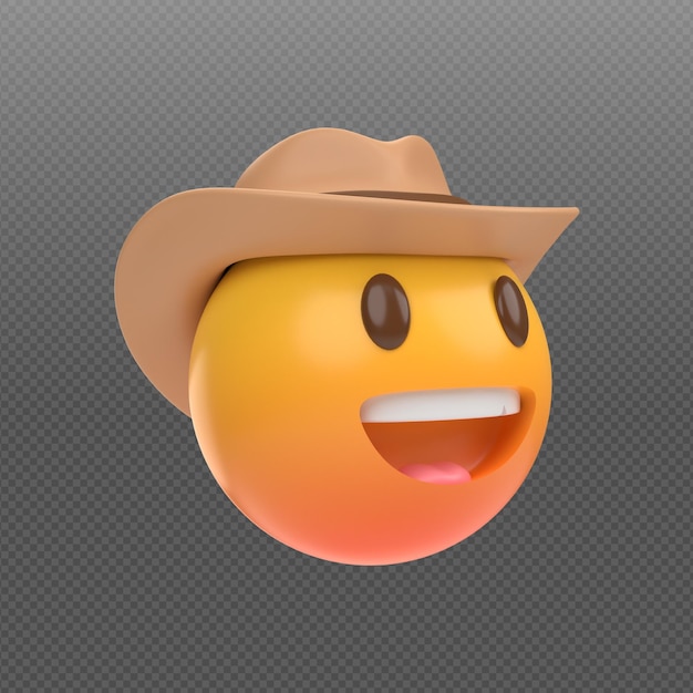 3D concept illustraion of emoji