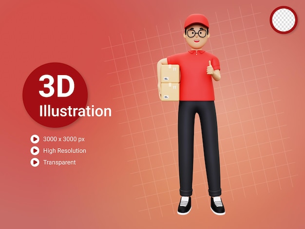 3d Delivery service