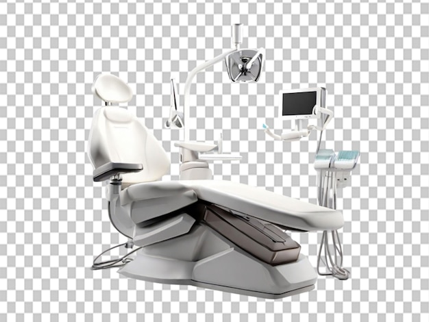 3d Dental Chair on object background