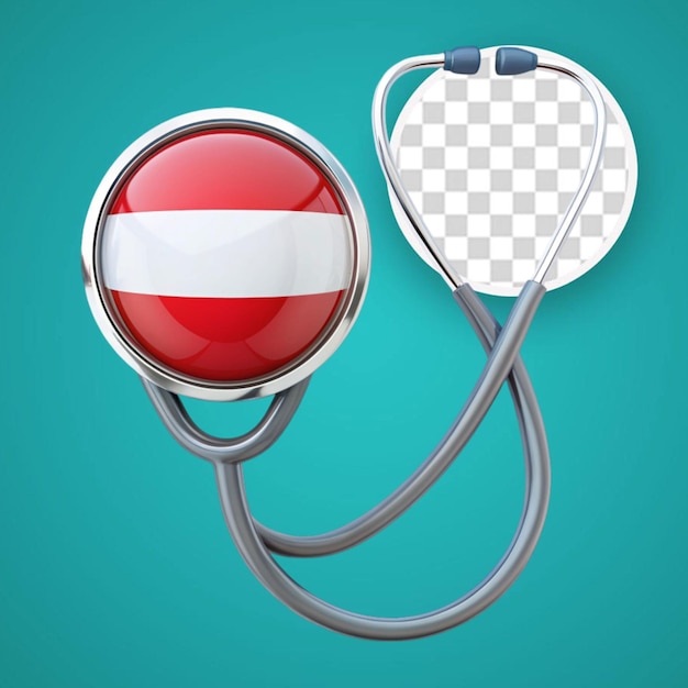 3d dentist stethoscope Austria flag