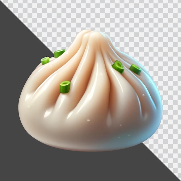 PSD 3d design of a dumpling