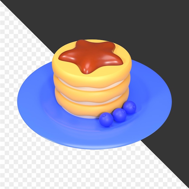 PSD 3d dessert icon illustrations