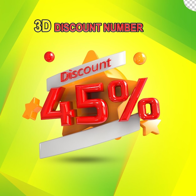 3D Discount 40%