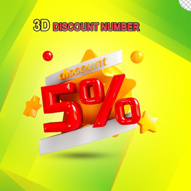 3D Discount 5