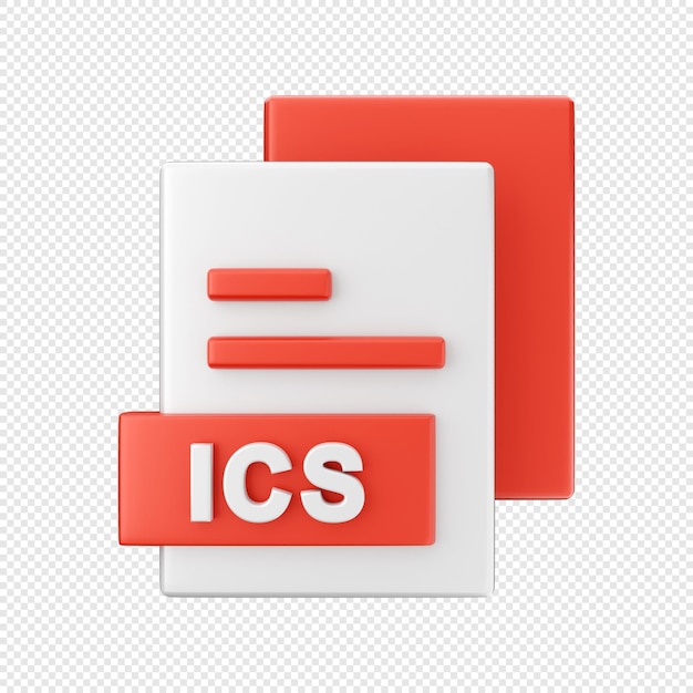 3d document file ics