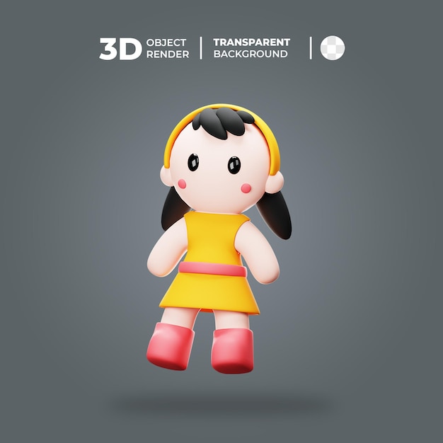 3D Doll Icon