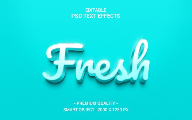 3d editable text effect activetextstyleeffect Premium Psd