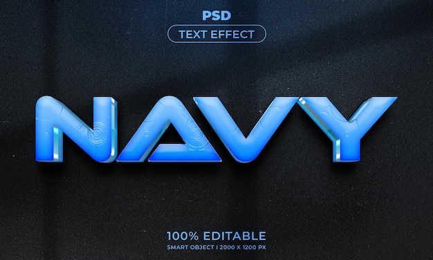 3d editable text effect style with background