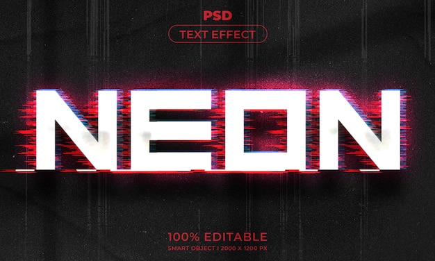 3d editable text effect style with background