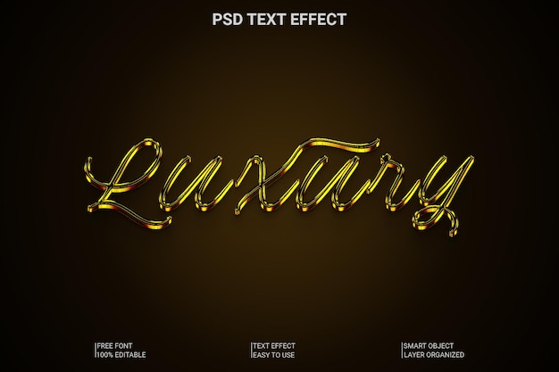 3d editable text style effect