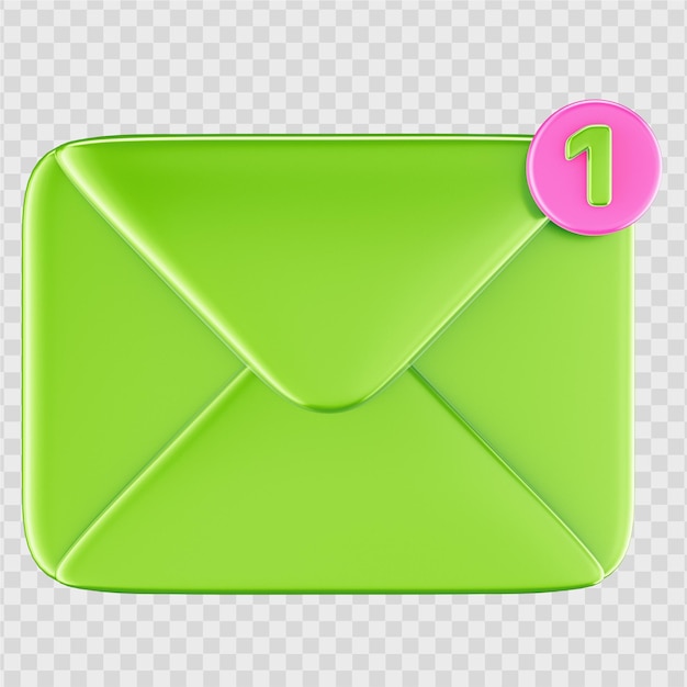 3d email icon