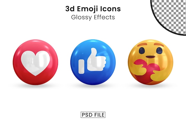 3d Emoji Icons Pack