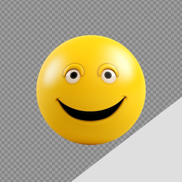 3d Emoji png isolated on transparent background