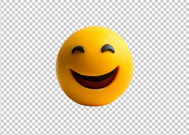 3d emoji with an simile face