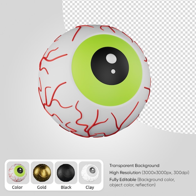 PSD 3d eye