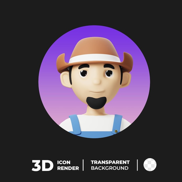 3D Farmer Avatar