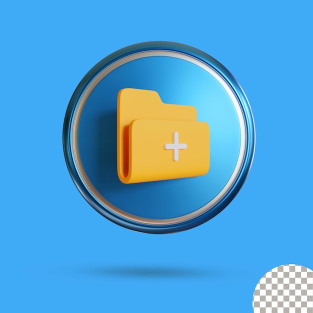 3D file icon for your websites