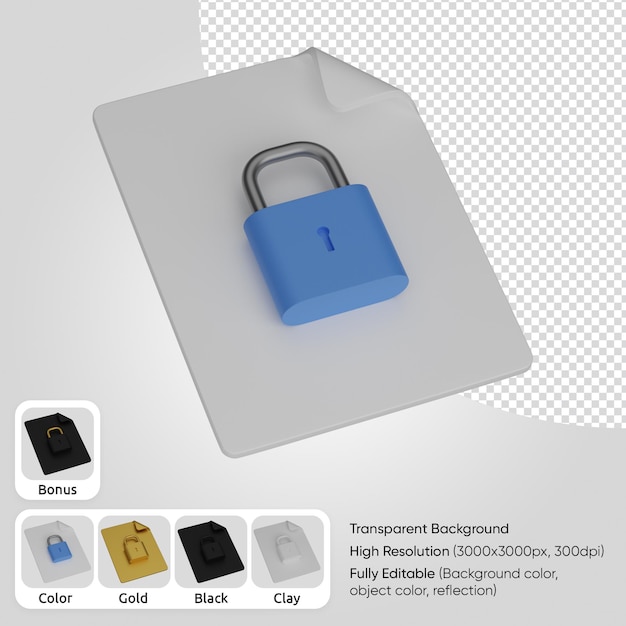 3d file protection